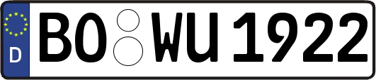 BO-WU1922