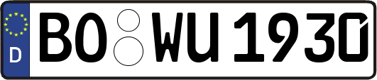 BO-WU1930