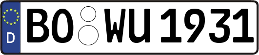 BO-WU1931