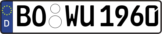 BO-WU1960
