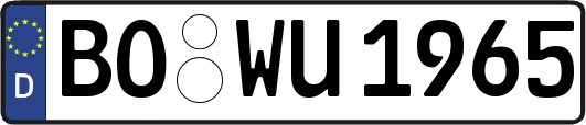 BO-WU1965