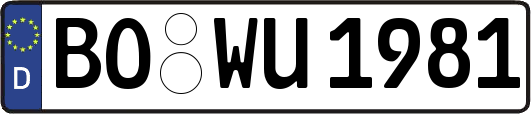 BO-WU1981