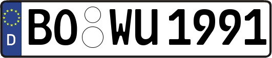 BO-WU1991