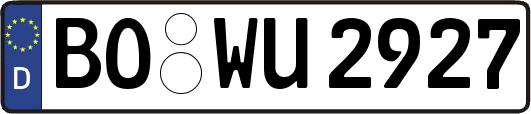 BO-WU2927