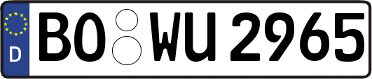 BO-WU2965