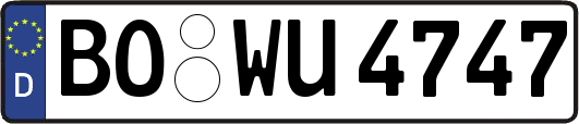 BO-WU4747