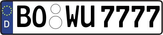BO-WU7777