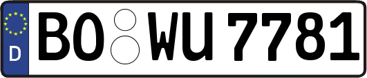 BO-WU7781