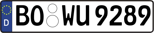 BO-WU9289