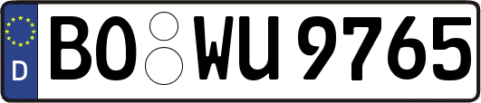 BO-WU9765