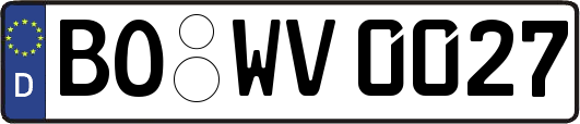 BO-WV0027