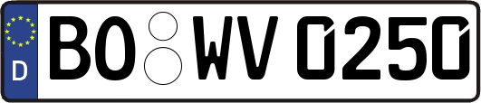 BO-WV0250