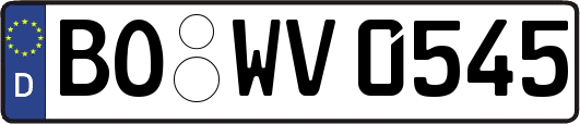 BO-WV0545