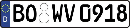 BO-WV0918