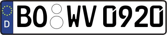 BO-WV0920