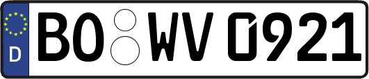 BO-WV0921