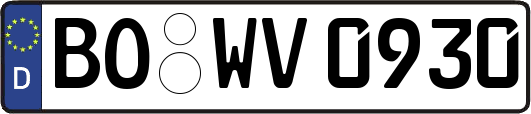 BO-WV0930