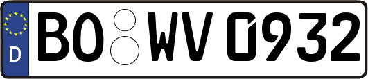 BO-WV0932