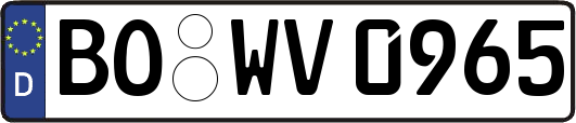 BO-WV0965