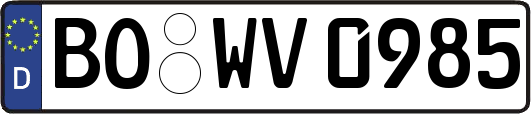 BO-WV0985