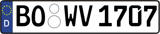BO-WV1707