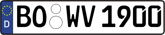 BO-WV1900