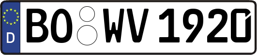 BO-WV1920