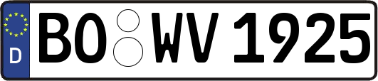 BO-WV1925