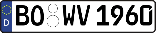 BO-WV1960