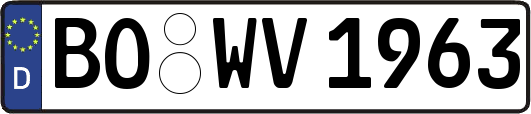 BO-WV1963