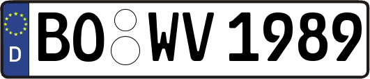 BO-WV1989