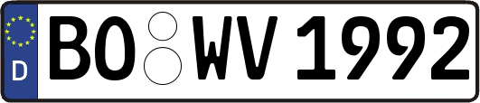 BO-WV1992