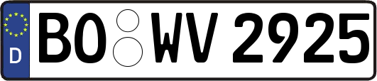 BO-WV2925