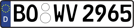 BO-WV2965