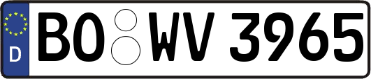 BO-WV3965