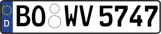 BO-WV5747