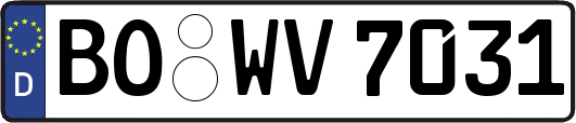 BO-WV7031