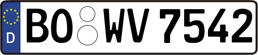BO-WV7542