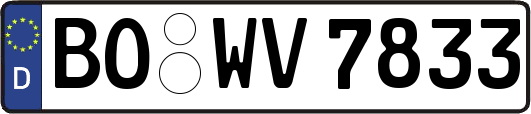 BO-WV7833