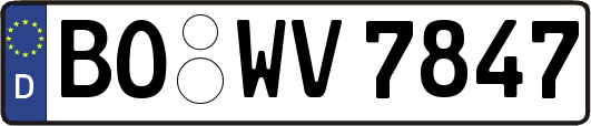 BO-WV7847