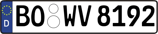 BO-WV8192