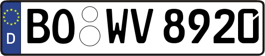BO-WV8920