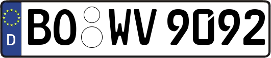 BO-WV9092