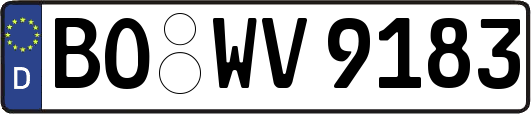 BO-WV9183