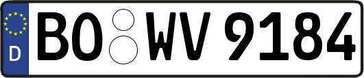 BO-WV9184