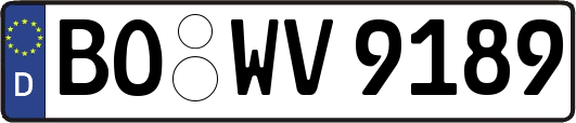 BO-WV9189