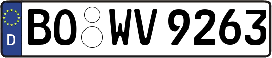 BO-WV9263