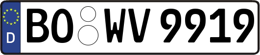 BO-WV9919