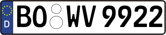 BO-WV9922