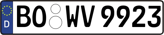 BO-WV9923